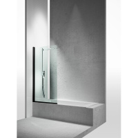 VismaraVetro LLV040907001500ST – Шторка на ванну LV, размер 70-72см, высота 150Нсм, SX(левая)