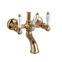 Nicolazzi 1400BZ78 Смеситель для ванны под душевую стойку  *PETIT M. BLANC*