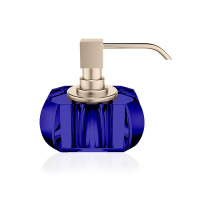 Decor Walther © 0939195 KR BMD KRISTALL Дозатор для мыла Capri Blue / Nickel satin
