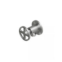 QuadroDesign Комплектующие 2009AS Уличный запорный вентиль с подключением садового шланга цвет, Brushed Stainless Steel
