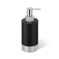 Decor Walther © 0853560 CLUB SSP 1 Дозатор для мыла Черный матовый / Хром