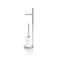 Decor Walther 0838400 DW 6700 Стойка Хром / Фарфор белый