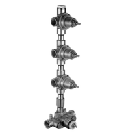 ™ Fantini 1700A303A Внутр. часть термост. смес-ля для душа 3/4" с 3 выпусками