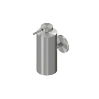 QuadroDesign A14 QA2304AS Дозатор для мыла настенный, цвет Brushed Stainless Steel