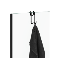 Decor Walther © 0900660 DH Крючок для душевой двери Черный матовый