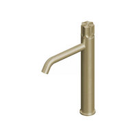 QuadroDesign MODO 1702TOC Смеситель  для раковины на 1 отверстие из столешницы 311mm, цвет Light Gold