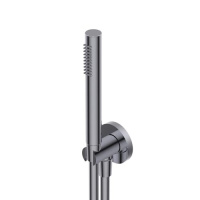 Ritmonio 72J021IX Shower kits Ручной душ со шлангом 1.500mm и держателем IX BRUSHED