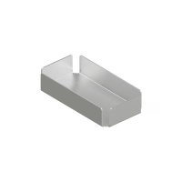 QuadroDesign Аксессуары QA1902AS Поднос 253х128хh53мм, цвет Brushed Stainless Steel