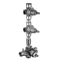 АКЦИЯ ™ Fantini 1700A402A Внутр. часть термост. смесителя для душа 3/4" с 2 выпусками