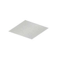 QuadroDesign SF038AS Верхний душ потолочный 50х50, цвет Brushed Stainless Steel