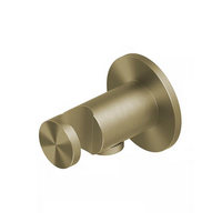 QuadroDesign Душевая программа 207.10OC Держатель ручного душа с выпуском, цвет Light Gold