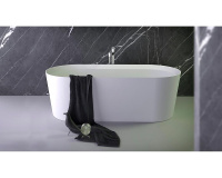 Knief 0600-052-01 ванна PEARL отдельностоящая 172x80x50Hсм, с щелевым сливом переливом click-clack