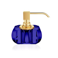 Decor Walther © 0933495 KR SSP KRISTALL Дозатор для мыла Capri Blue / Золото матовое