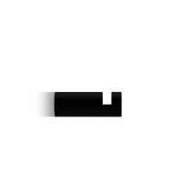Decor Walther © 0520160 MK HAK1 Крючок Черный матовый