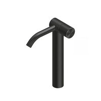 QuadroDesign HUM 2402TON Смеситель для раковины на 1 отверстие из столешницы высокий, цвет Black Gold